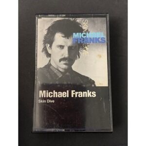Michael Franks Skin Dive Cassette Tape 1985 Warner Bros Smooth Jazz Pop